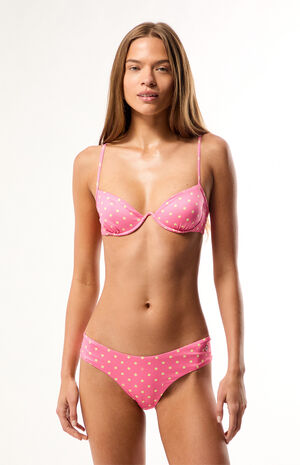 Polak Dot Coralia Halter Bikini Top image number 2