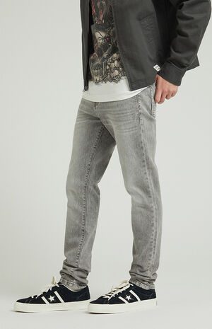 Bryce Stacked Skinny Jeans Stretch Gray image number 3