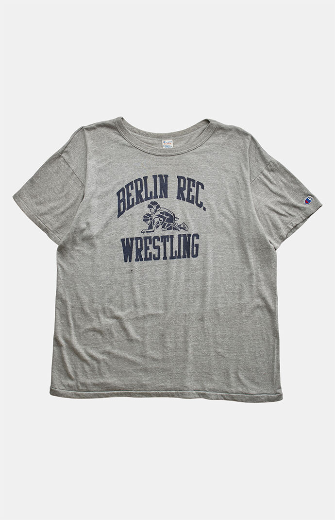 PS VINTAGE '90s Berlin Rec Wrestling Graphic T-Shirt