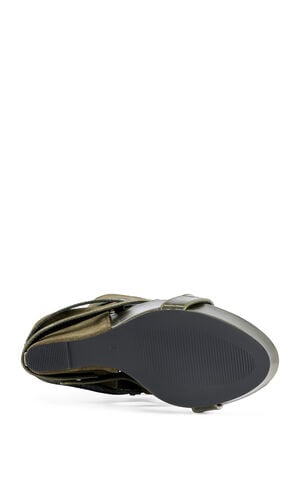 Women's Rothko Olive Wedge Sandals image number 5