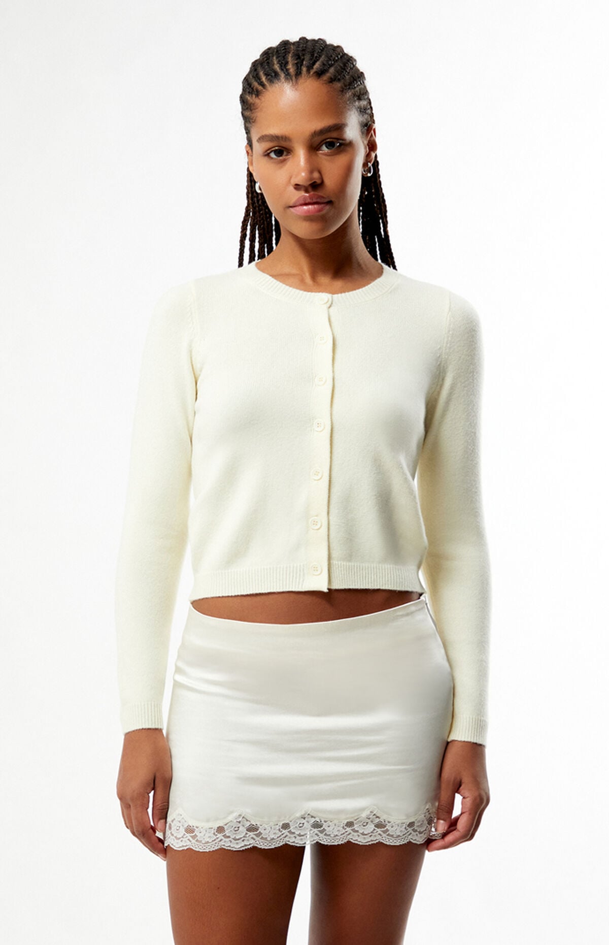 Beverly and Beck Marley Button Down Cardigan