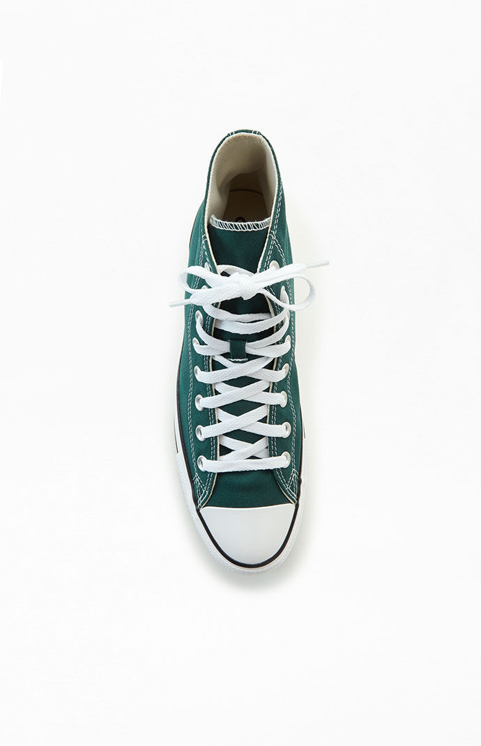 Green converse hotsell high tops