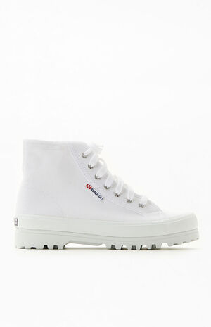 Women's White 2341 Alpina High Top Sneakers image number 1