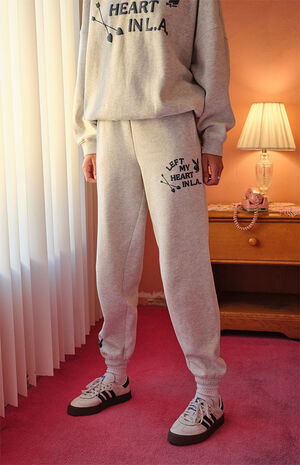 By PacSun Left My Heart In LA Sweatpants image number 1