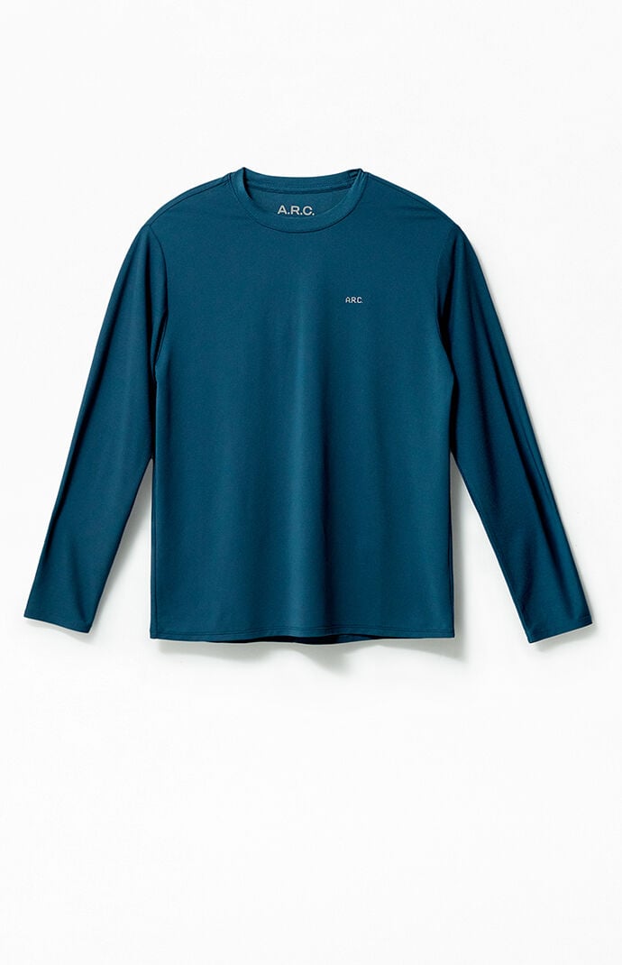 A.R.C. Active Blue Performance Long Sleeve T-Shirt