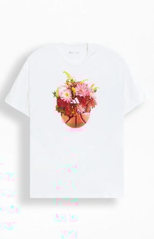 Eco Floral Hoops Graphic T-Shirt image number 1