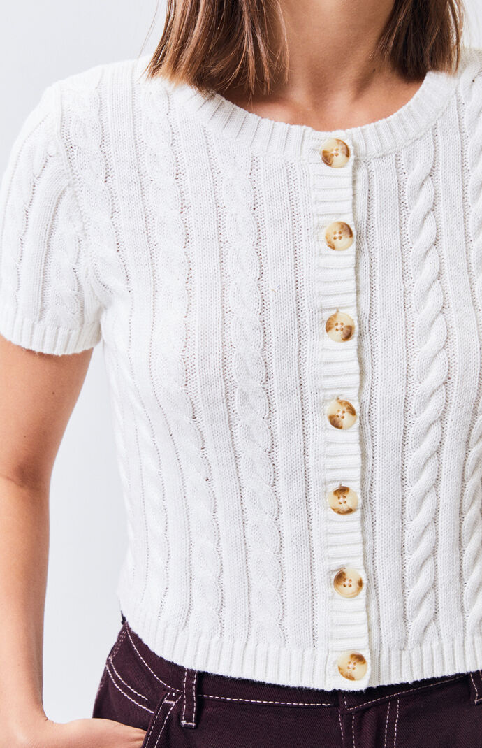 Clarissa Cable Stitch Cardigan