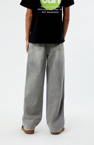 Gray Baggy Jeans image number 4