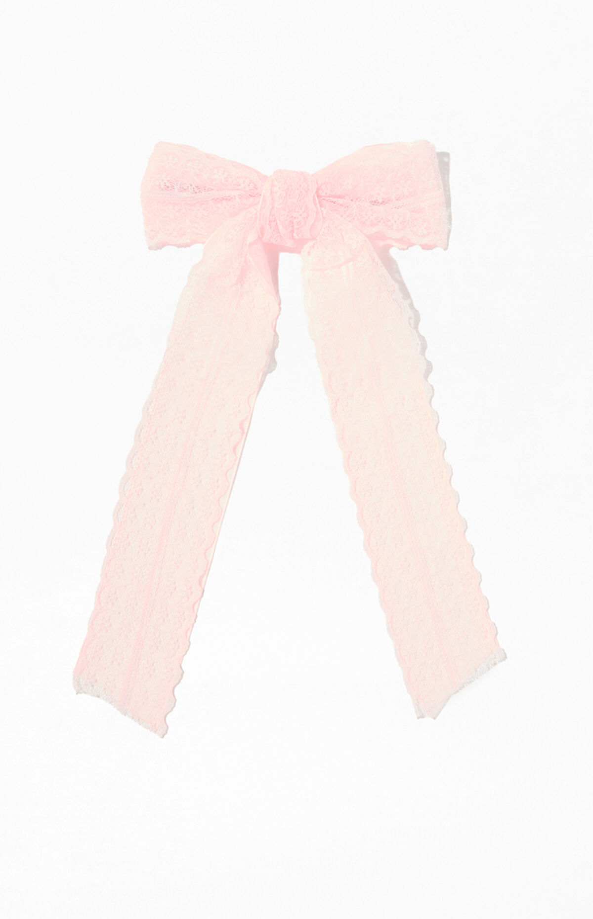 LA Hearts Piper Lace Bow Hair Barrette