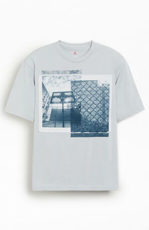x UNION x Bephies Beauty Supply Gray T-Shirt image number 1