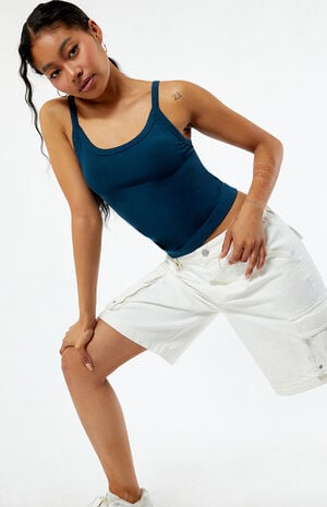 Seamless Scoop Tank Top image number 1