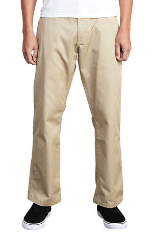 Khaki Americana Relaxed Fit Chino Pants Khaki Americana Relaxed Fit Chino Pants image number null