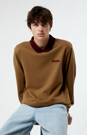 Lowered Collar Crew Neck Sweatshirt image number 1