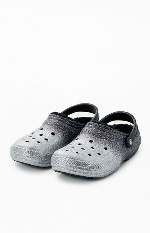 Women's Classic Lined Glitter Clogs image number 2