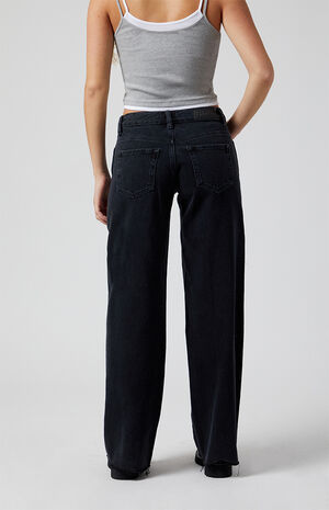 Casey Low Rise Baggy Jeans Black image number 4