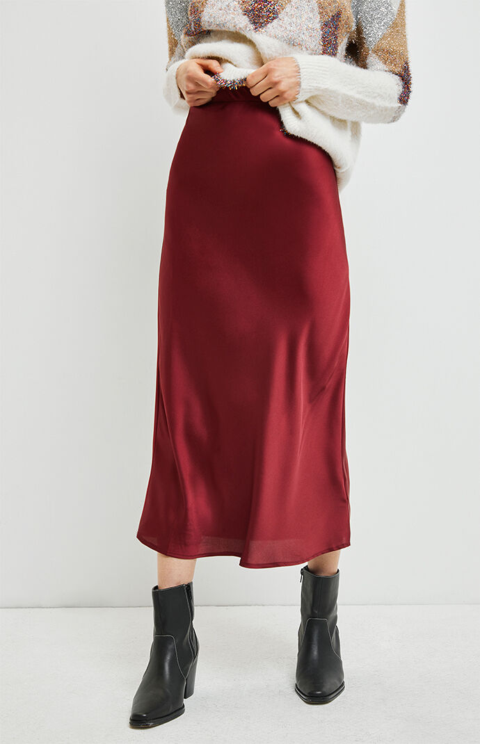 Bella Midi Slip Skirt