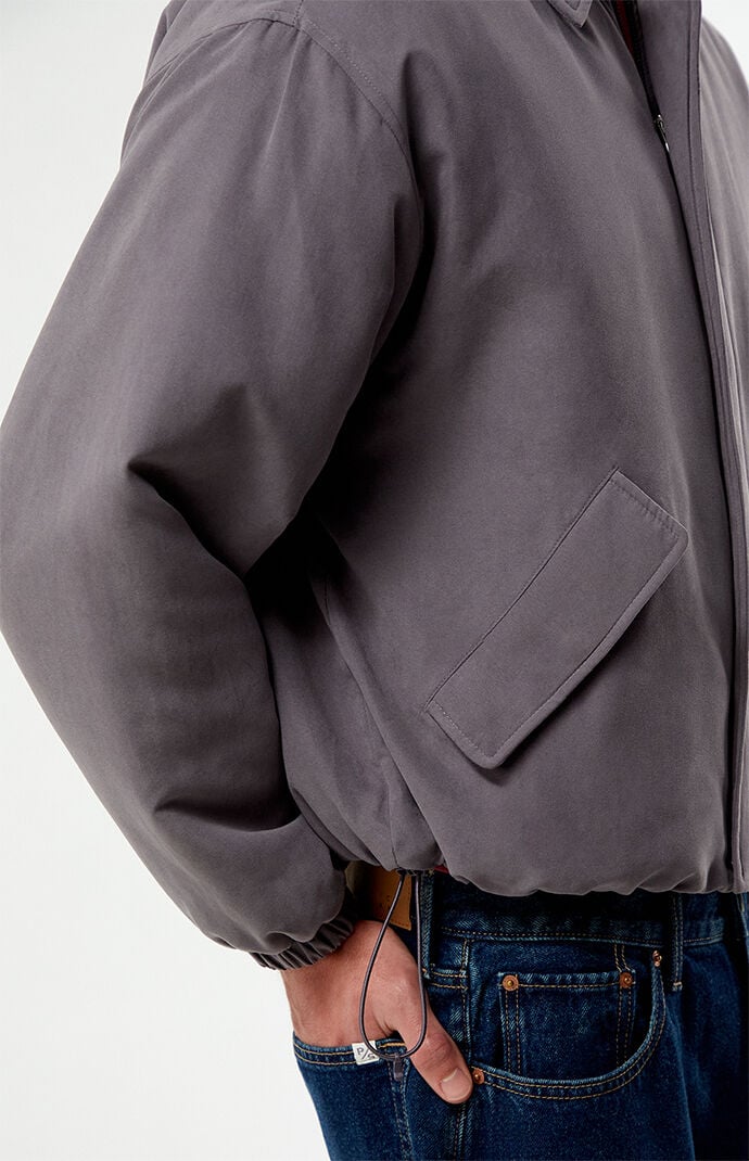 Pacsun Purple Ninety Puffer Jacket