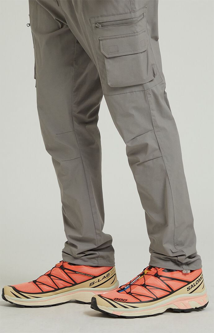 Pacsun Men s Stretch Gray Slim Cargo Pants Size Small