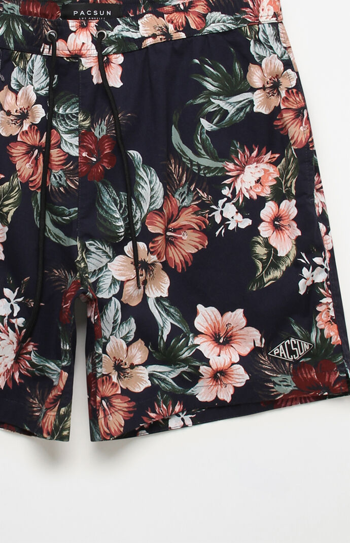 Maui Floral 17" Swim Trunks