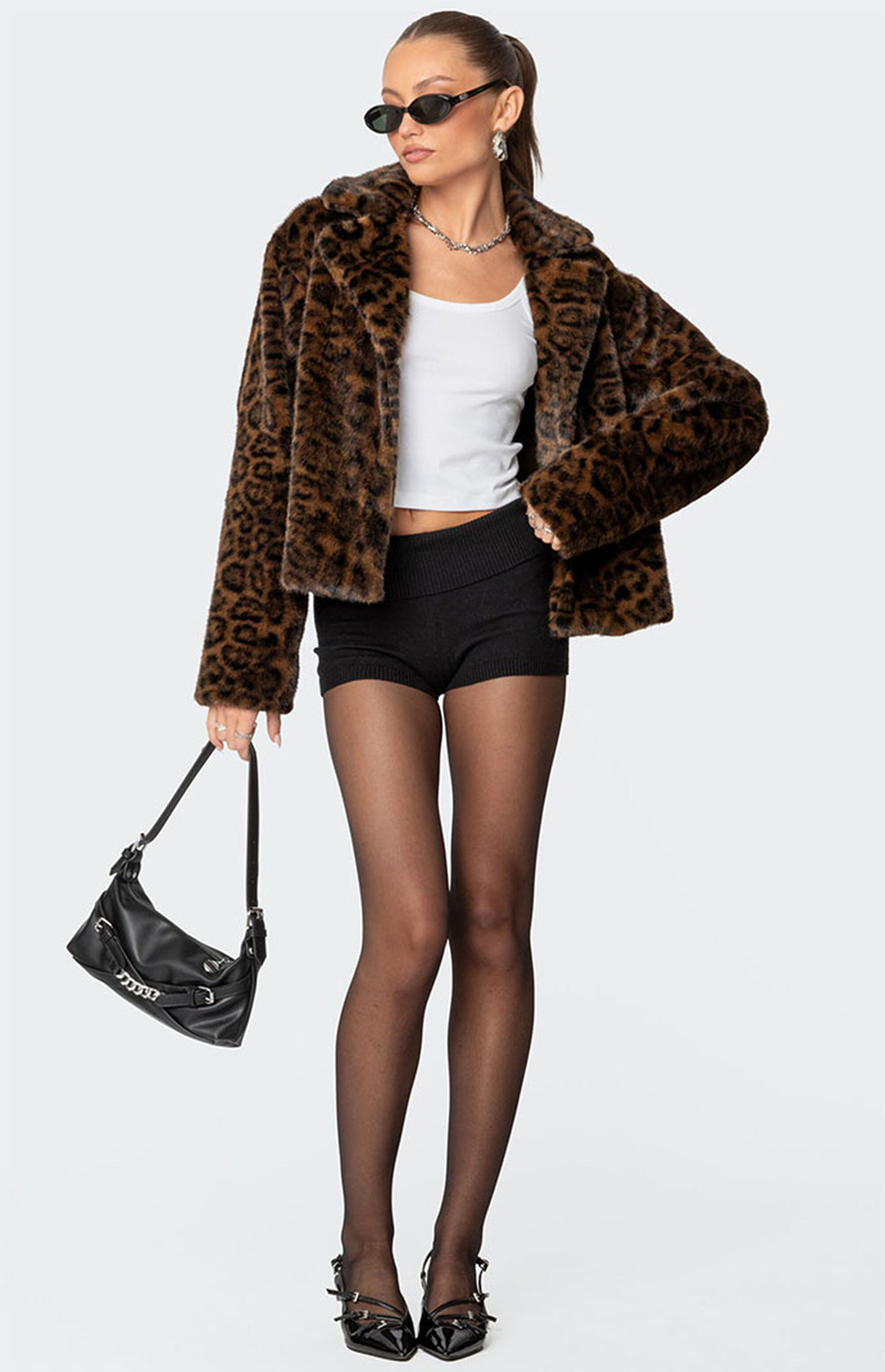 EclipsePelt Faux Fur Lined Blouson Jacket
