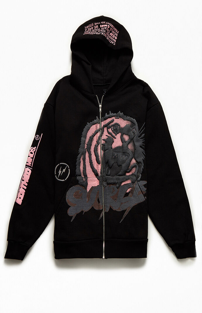 Travis Scott Cactus Jack For Fragment Sunrise Zip Up Hoodie