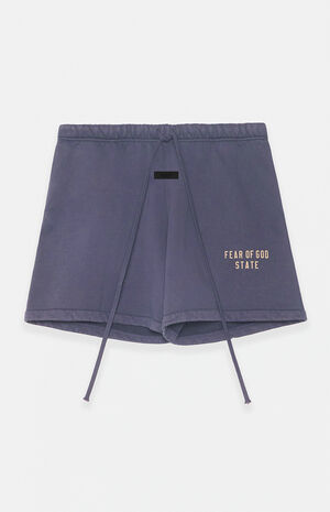 Marine Heavy Fleece Soccer Sweat Shorts image number 1