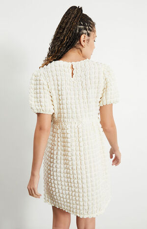 Bubble Crepe Baby Doll Dress image number 4