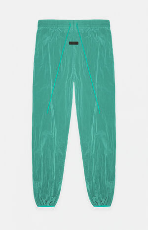 Women's Mint Leaf Crinkle Nylon Track Pants image number 1