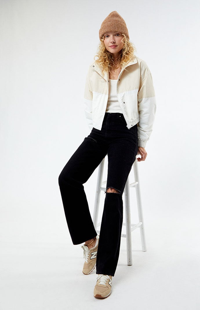 Pacsun color sales block jacket