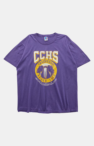 90s CCHS Tradition Russell Graphic T-Shirt image number 1