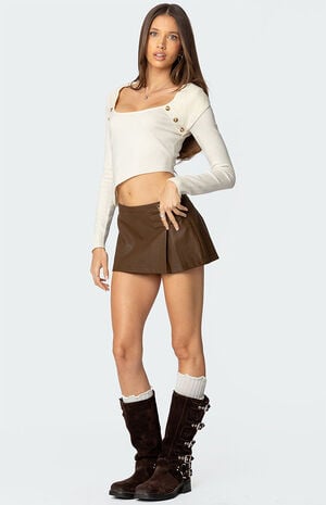 Sorrel Asymmetric Knit Top image number 5