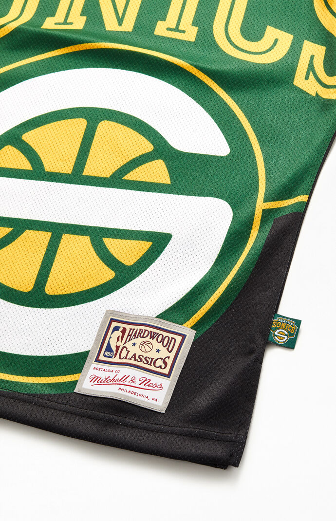 Big Face Sonics Basketball Jersey
