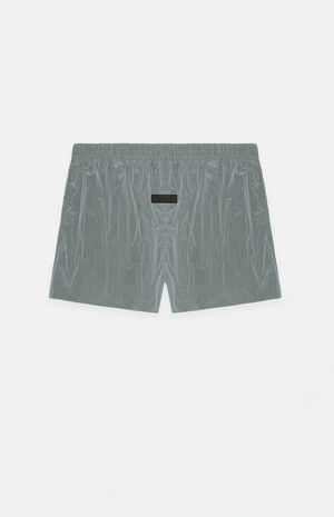 Essentials Seal Crinkle Nylon Running Shorts image number 6