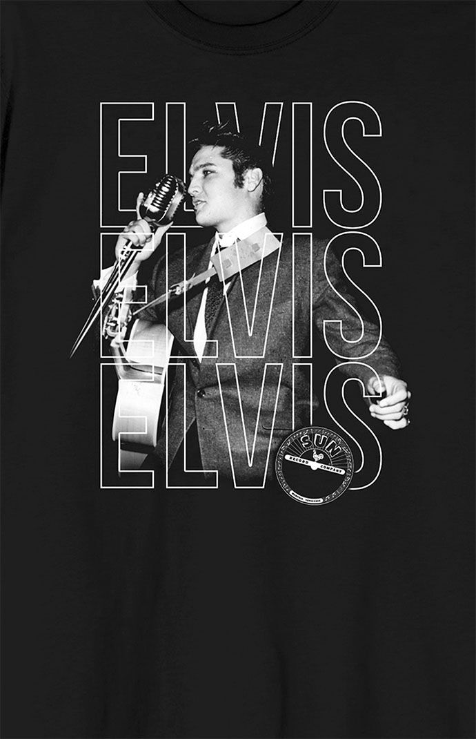 Sun Records Elvis Presley T Shirt PacSun