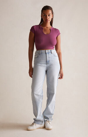 Seamless Notched T-Shirt image number 1