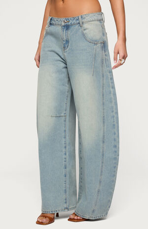 Ilara Low Rise Barel Jeans image number 2