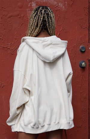 Off White Christy Full Zip Hoodie image number 3