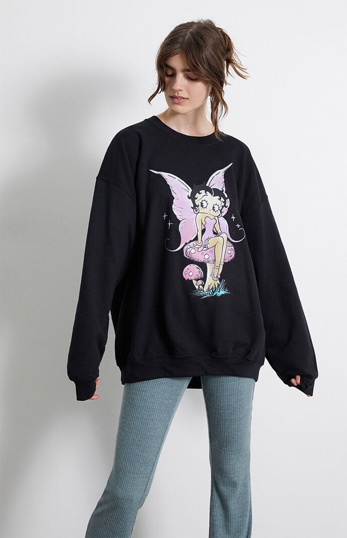 Betty boop hot sale fairy sweatshirt