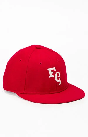 x New Era Red MLB RC 59FIFTY Fitted Hat image number 1