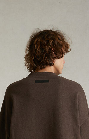 Heather Wood Heavy Long Sleeve T-Shirt image number 5