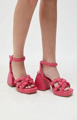 Women's Mable Braided Block Heel Sandals image number 1