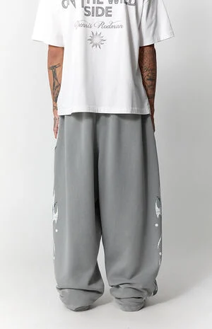 Graphic Extreme Fleece Baggy Sweatpants image number 4