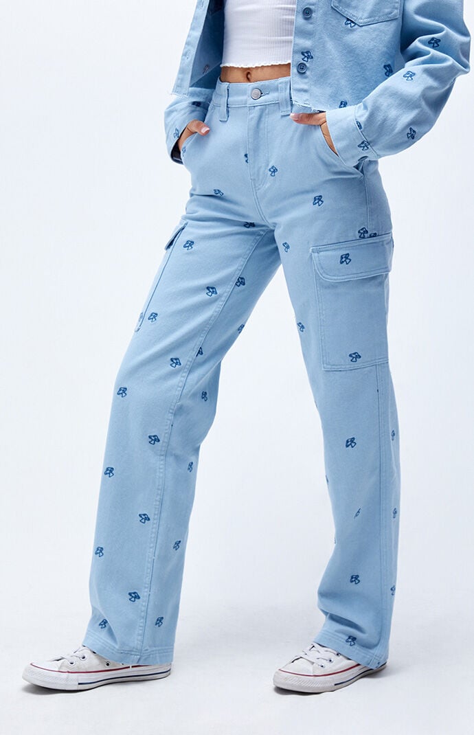 PacSun Mushroom Elastic Waist Baggy 