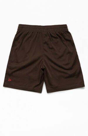 x PS Reserve Brown Los Angeles Dodgers Mesh Shorts image number 2