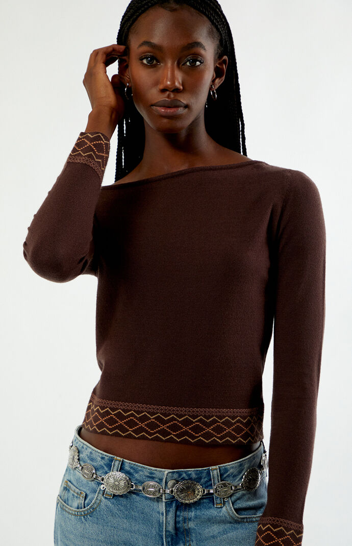 Your Favorite Clarity Off-The-Shoulder Sweater | PacSun