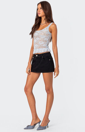 Kerry Sheer Lace Tank Top image number 4