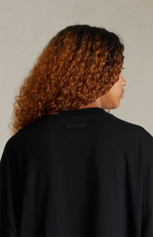 Jet Black Long Sleeve T-Shirt image number 5