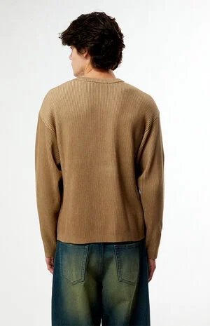x Pacsun Ribbed Knit Crew Neck Sweater image number 5