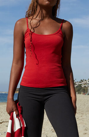 Red Skylar Tank Top image number 1
