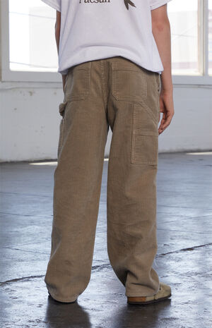 Baggy Pants Corduroy Carpenter Brown image number 4